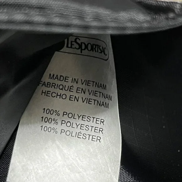 LE SPORTSAC Leopard Noir Bi-Fold Wallet NWT - Picture 14 of 15